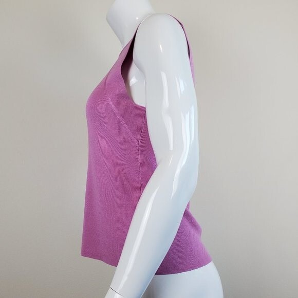 Ann Taylor Lavender Knit Tank - Picture 2 of 8